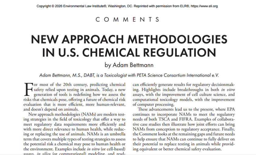 PETA Science Consortium International tweet media