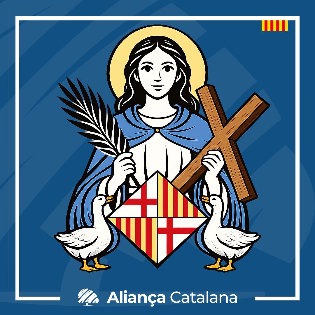 Santa Eulàlia no es va doblegar. Nosaltres tampoc ho farem davant els qui dilueixen Barcelona.
#SalvemBarcelona amb <a href="/CatalunyaAC/">Aliança Catalana</a>