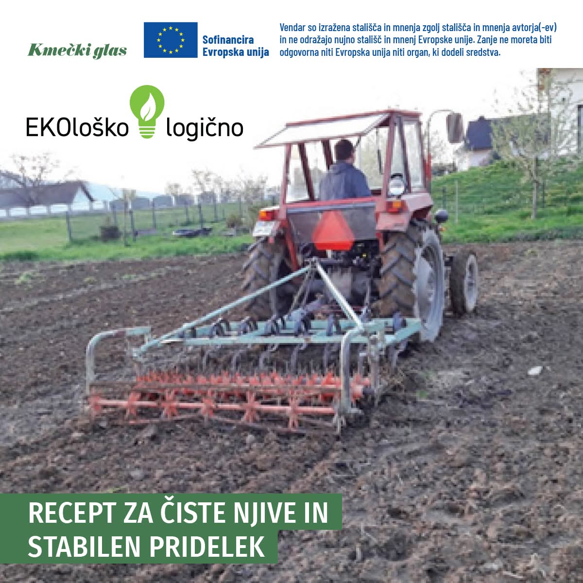 [EKOloško = LOGIČNO 💡] Uspešna ekološka pridelava okopavin je vedno rezultat več medsebojno povezanih odločitev. 

VEČ 👉  shorturl.at/lW4EH

<a href="/EUAgri/">EU Agriculture🌱</a> #imcap #cap