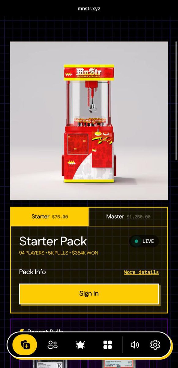 App of the Week on <a href="/baseapp/">Base App</a> 

👀⚡️App of the Week: Monster (<a href="/mnstr/">Monster</a>)

If you’re into onchain gaming + collectibles, this one is different.

Monster is an onchain Pokémon-style collection &amp; gacha app built around the $MNSTR token.
Think digital claw machine meets Pokémon trading