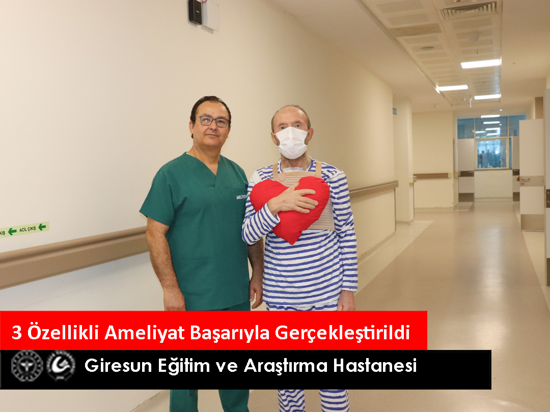 3 Özellikli Ameliyat Başarıyla Gerçekleştirildi

Hastanemiz Kalp Damar Cerrahi Kliniğimizde başvuran hastalarımıza aynı zamanda 3 özellikli ameliyat aynı anda başarı ile gerçekleşti.

Ayrıntılar web sayfamızda :

giresuneah.saglik.gov.tr/TR-1478123/3-o…