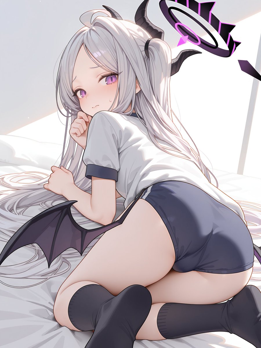 but4man's tweet photo. 空崎ヒナ（体操服） https://t.co/DSU97V0BC3