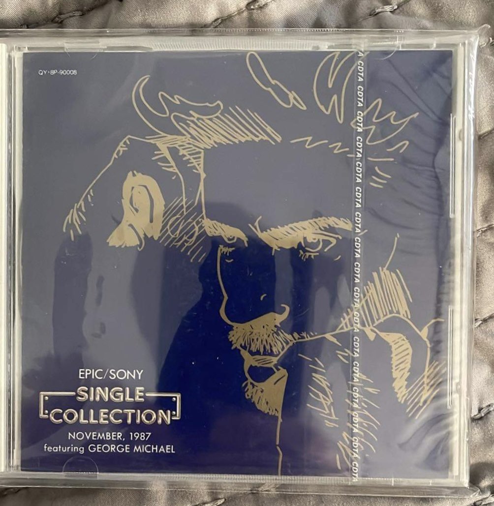 George Michael,mega rare Epic/Sony Japanese Single Collection
