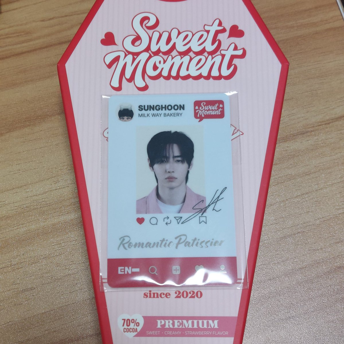 ENHYPEN WORLD sweet moment 交換 SPカード

讓  ソンフン
求  ジョンウォン

郵送希望です📮
お気軽にお声掛けください🙇‍♀️

 #ENHYPEN交換