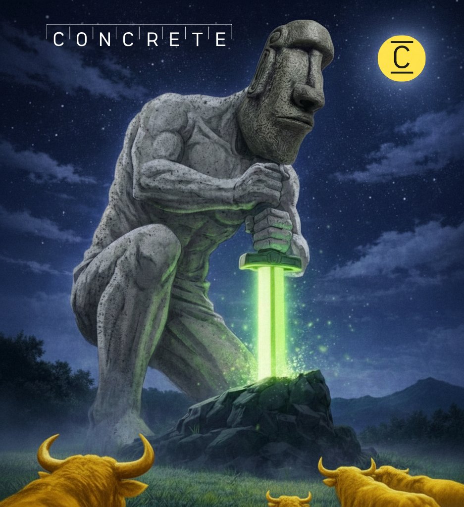 When the market feels boring, let <a href="/ConcreteXYZ/">Concrete</a> Vaults help you participate in DeFi without becoming an expert, just deposit your capital and let the system handle the rest. 

In a market lacking new narratives, sustainable infrastructure is what creates long-term value so let