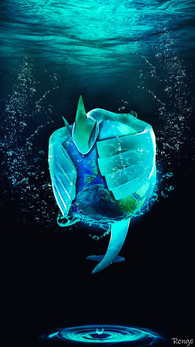 #Pokemon ＃ルギア
生命の絶対的母性。

生命は潜在的に海を懐かしむのかもしれない