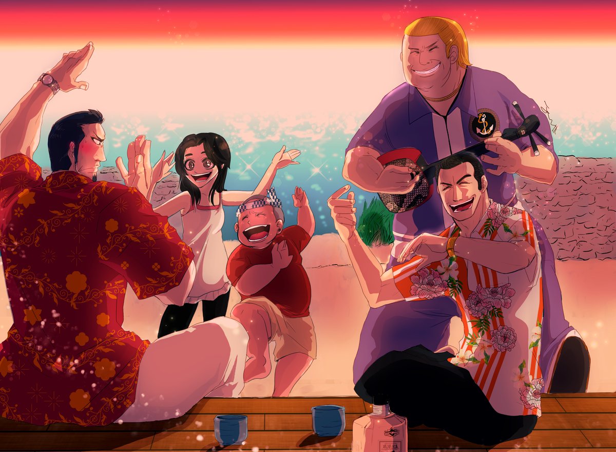 過去絵だし旧力也だけど極3おめでとうの賑やかしがしたかった。
沖縄で遥と生活してるきりゅちゃんが好きすぎる。