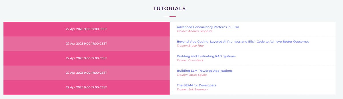 ElixirConf Europe tweet media