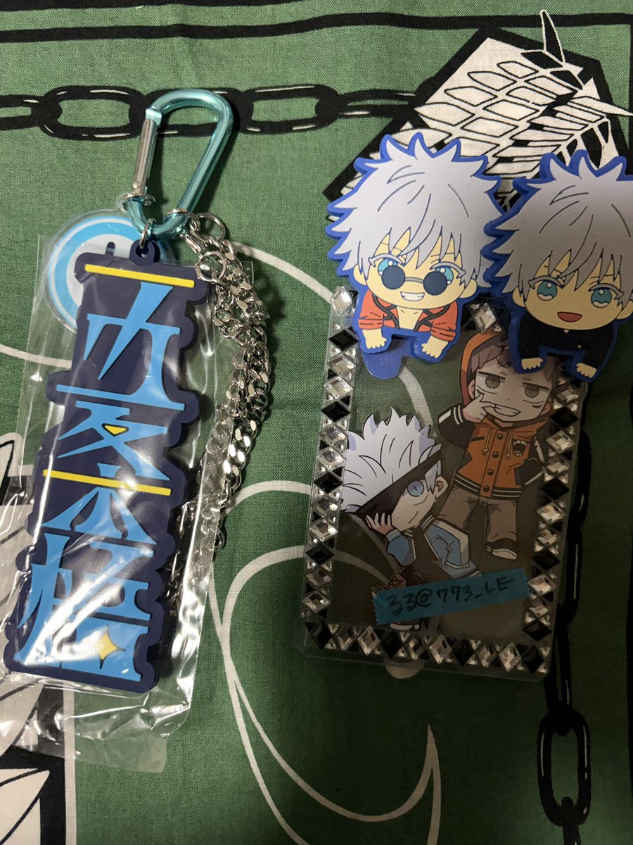 USJ ユニバ 呪術廻戦 コレクタブルアクリルペンスタンド　キーチェーンヘアゴム 交換・譲渡】呪術廻戦 ユニバ USJ コレクタブル アクリルペンスタンド