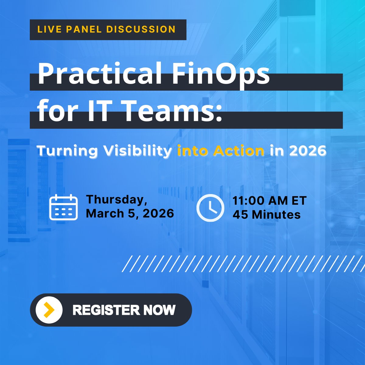 How will IT teams do more with less in 2026?

Hear from a panel of IT leaders on March 5 on how observability enables smarter cost, performance &amp; trade-off decisions across hybrid environments.

👉 Save your spot links.galileosuite.com/3ZzDqCC

#FinOps #Observability #ITOptimization