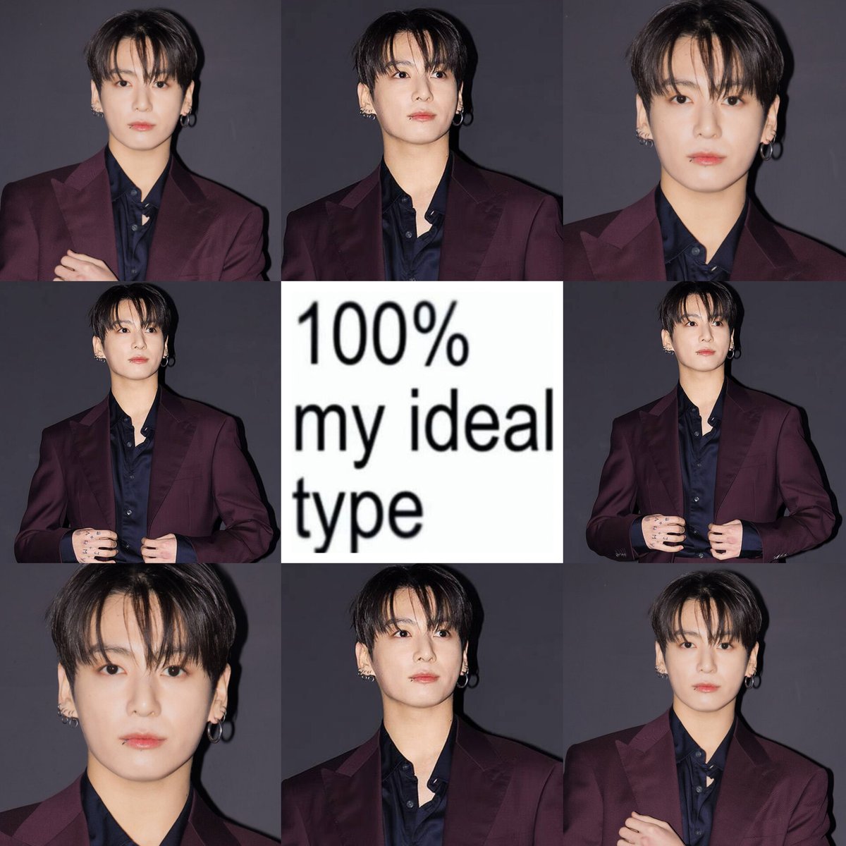 #jungkook 100% my type ideal !