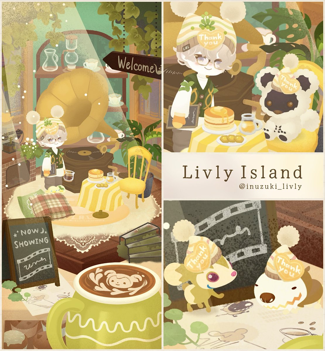 inuzuki_livly's tweet photo. ⠀ 
隠れ家カフェで
ホッと一息いかがですか？☕️

#ﾘｳﾞﾘｰﾚｲｱｳﾄ 
#うちのﾘｳﾞﾘｰ 
#natyu_layout https://t.co/O2ek6HiSHS