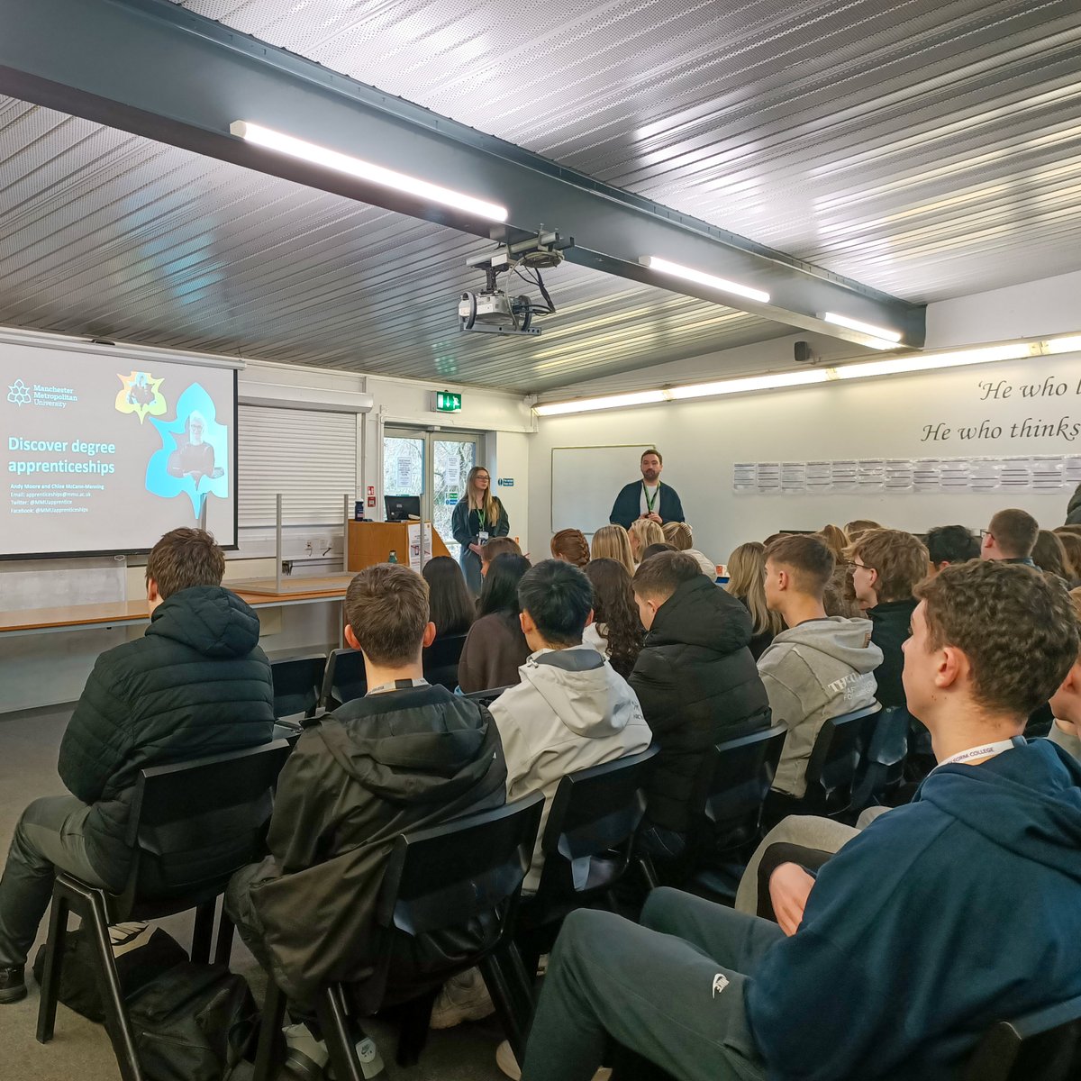 Special thanks to two universities who recenly visited <a href="/TurtonSixthForm/">Turton Sixth Form</a>...

Advice on student finance from <a href="/edgehill/">Edge Hill University</a>, and a degree apprenticeship talk from <a href="/ManMetUni/">Manchester Metropolitan Uni</a> .

👍
