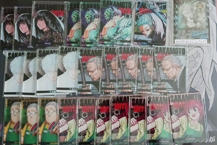 サカモトデイズ 譲渡 ステータスカード 譲)☆大佛、夏生、楽、スラー