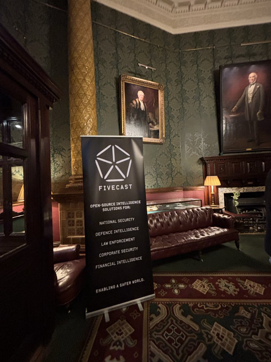 DanniGBrooke's tweet photo. Yesterday, some of our team from #TheOSINTGroup travelled to London to attend the excellent Fivecast conference at The Liberal Club. 🇬🇧
We were delighted to be invited to speak at such a prestigious event!
OSINT was a central theme throughout the day, with case studies spanning multiple industries and demonstrating how it is transforming practices across different sectors.
Many thanks to the organisers for having us.
#Fivecast #London #OSINT
#OpenSourceIntelligence #CyberSecurity
#TheOSINTGroup #TheWorldCup #Football #TOG #Security #PhyscialSecurity #DigitalSecurity
