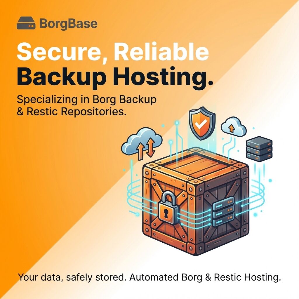 BorgBase tweet media