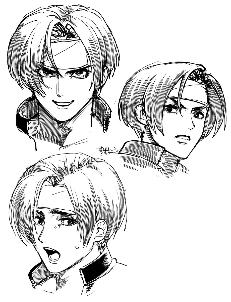 絵の練習✍草薙京