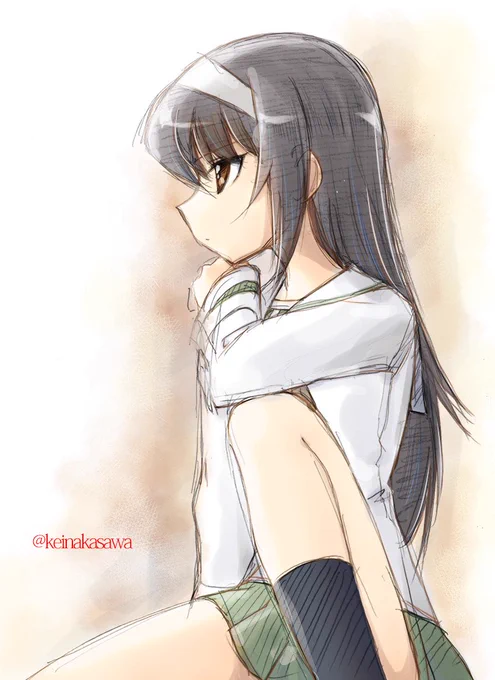 #横顔を載せると何かいい感じにいろいろおりゃーって伸びるって聞いたよ