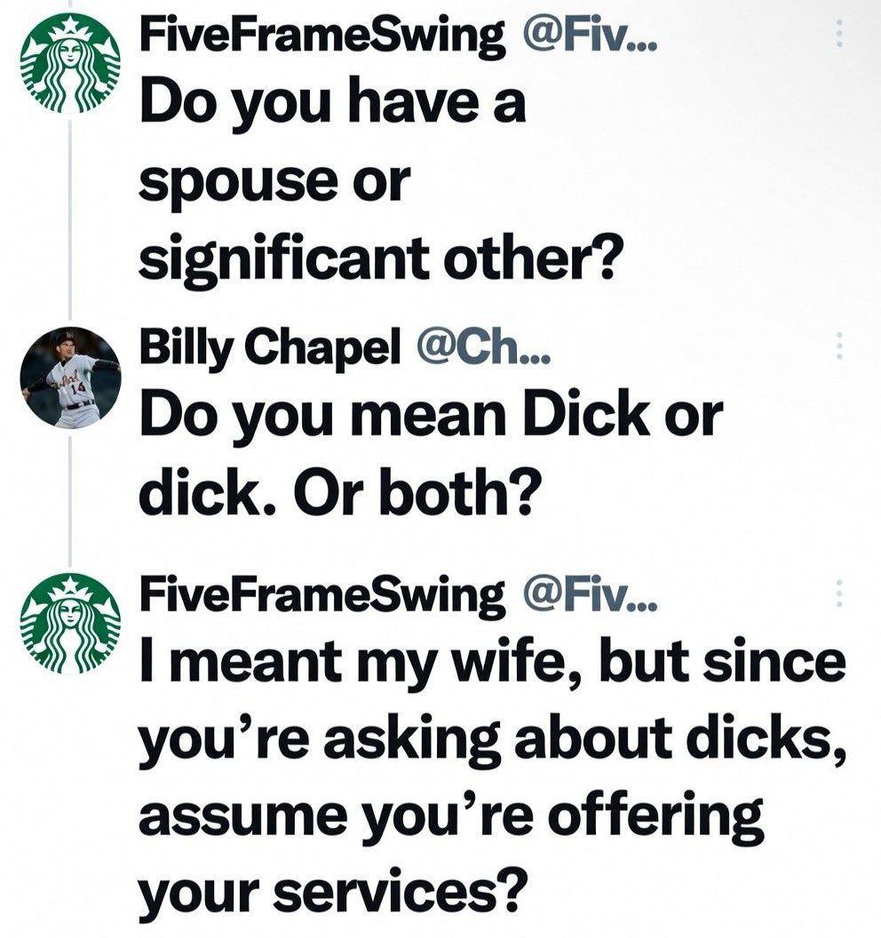 danjaques96's tweet photo. #FiveFrameBilly (Chris Lyons) is sad today because his annual trip is canceled. Let’s show him some support and send hugs his way. ❤️❤️ @Fiveframeswing aka @Chapel14Billy aka @forcefulhitting https://t.co/iHBnLHHpY8