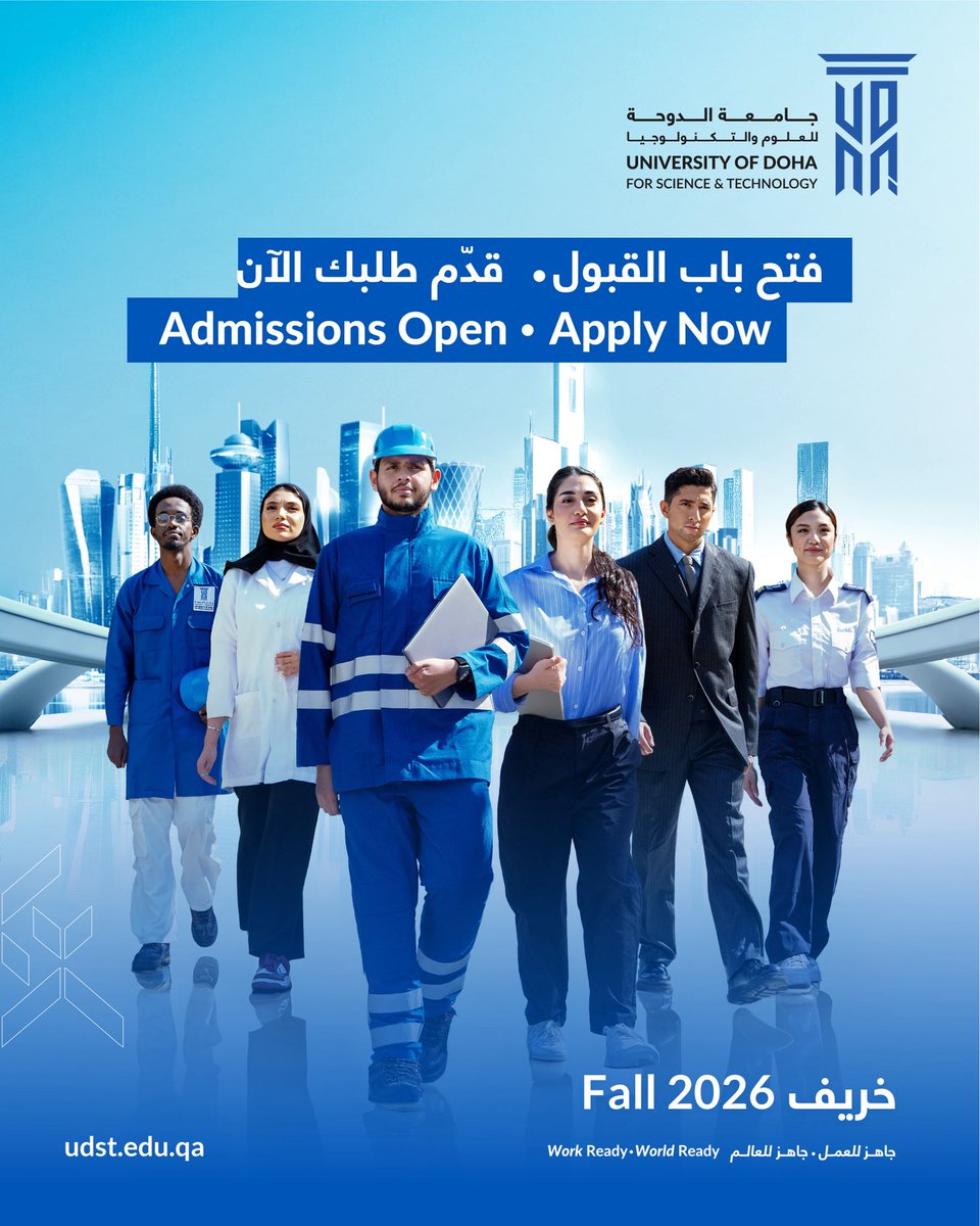 University of Doha for Science and Technology tweet media