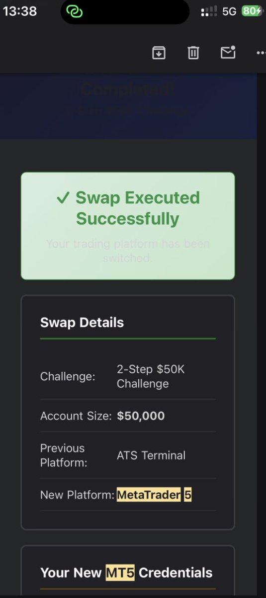 With just 2 clicks (literally) I migrated to mt5 with <a href="/atsfunded/">ATS Funded</a> 

Ready to explore hundreds of pairs and my favorites $nas100 and $us30

You can now trade a lot more variety of assets on <a href="/atsfunded/">ATS Funded</a>, use code SMART15 to get 15% off on your purchases