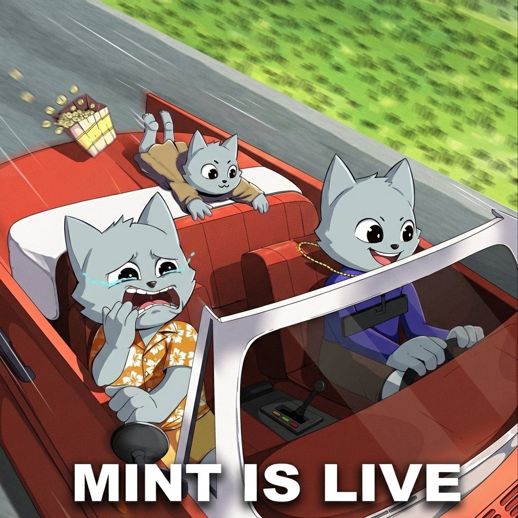 MegaKittensNFT's tweet photo. MINT IS LIVE!

Who's buckling up with us? 🐱

https://t.co/Dwgn5XR1Vv https://t.co/PUKC8UO0Qi