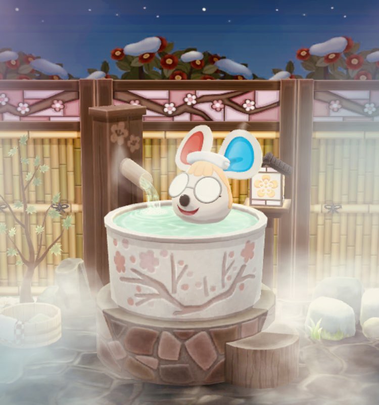 SNK_mori's tweet photo. メガネ曇っちゃった♨️
#ポケ森 #ポケ森コンプリート #ポケ森ニンドリ #ポケ森レイアウト https://t.co/JlljZDorG9