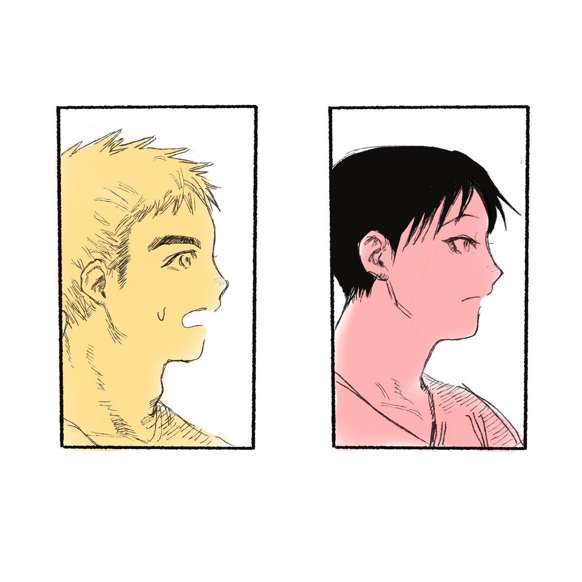 驚き方の違い　萌