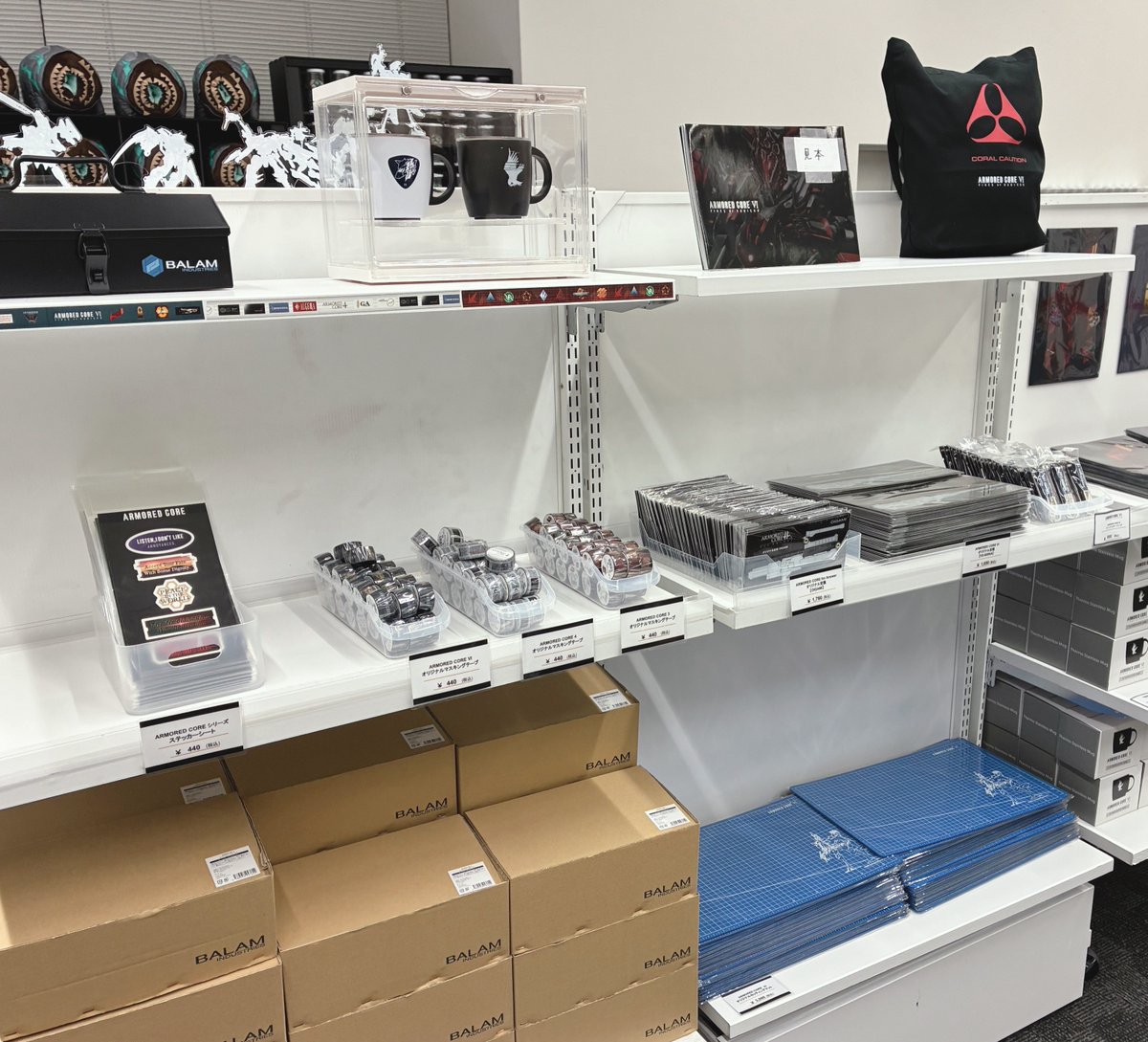 コトブキヤコレクション2026 内 ARMORED CORE特設エリア【秋葉原UDX
