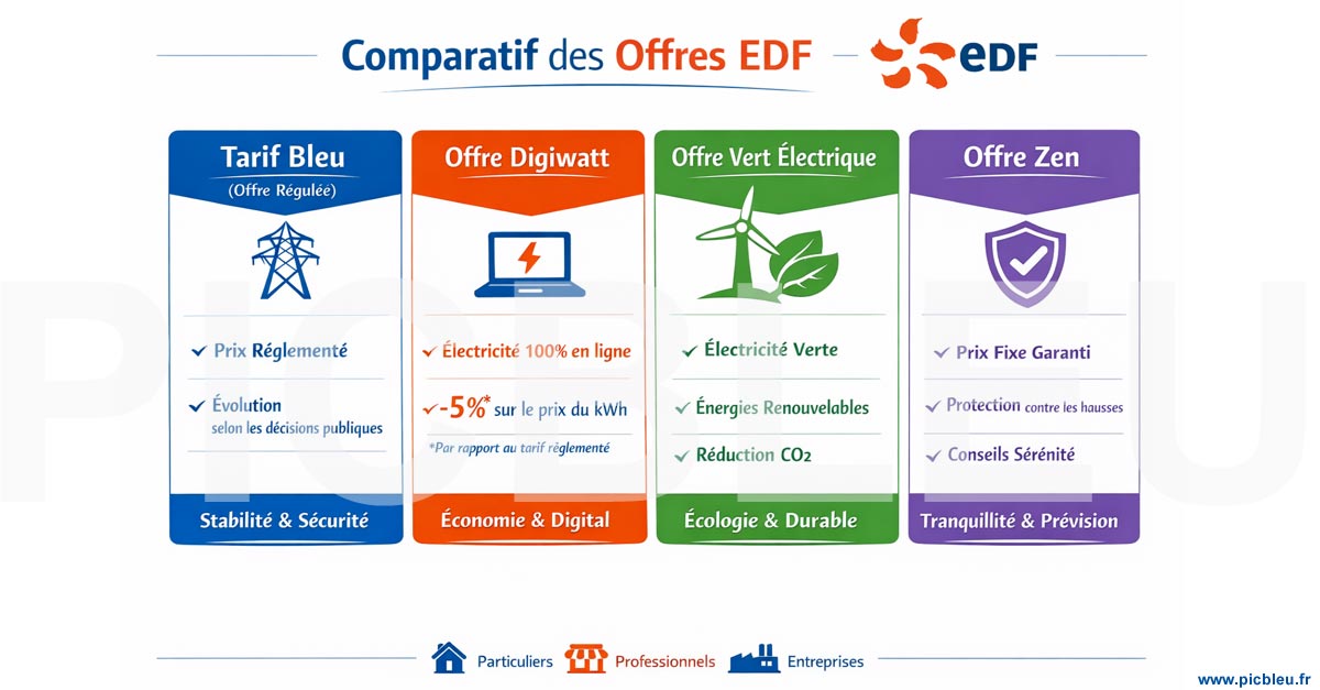Tarifs EDF : le même kWh, mais x 6 le prix selon l’option !
Base simple ? HC trompeuse ? Tempo rentable si discipliné ? EJP = +600% en Heures pics ? Décryptage complet des vraies variations.
picbleu.fr/les-articles/t…
#EDF #Tempo #HeuresCreuses #Électricité #Énergie #Picbleu