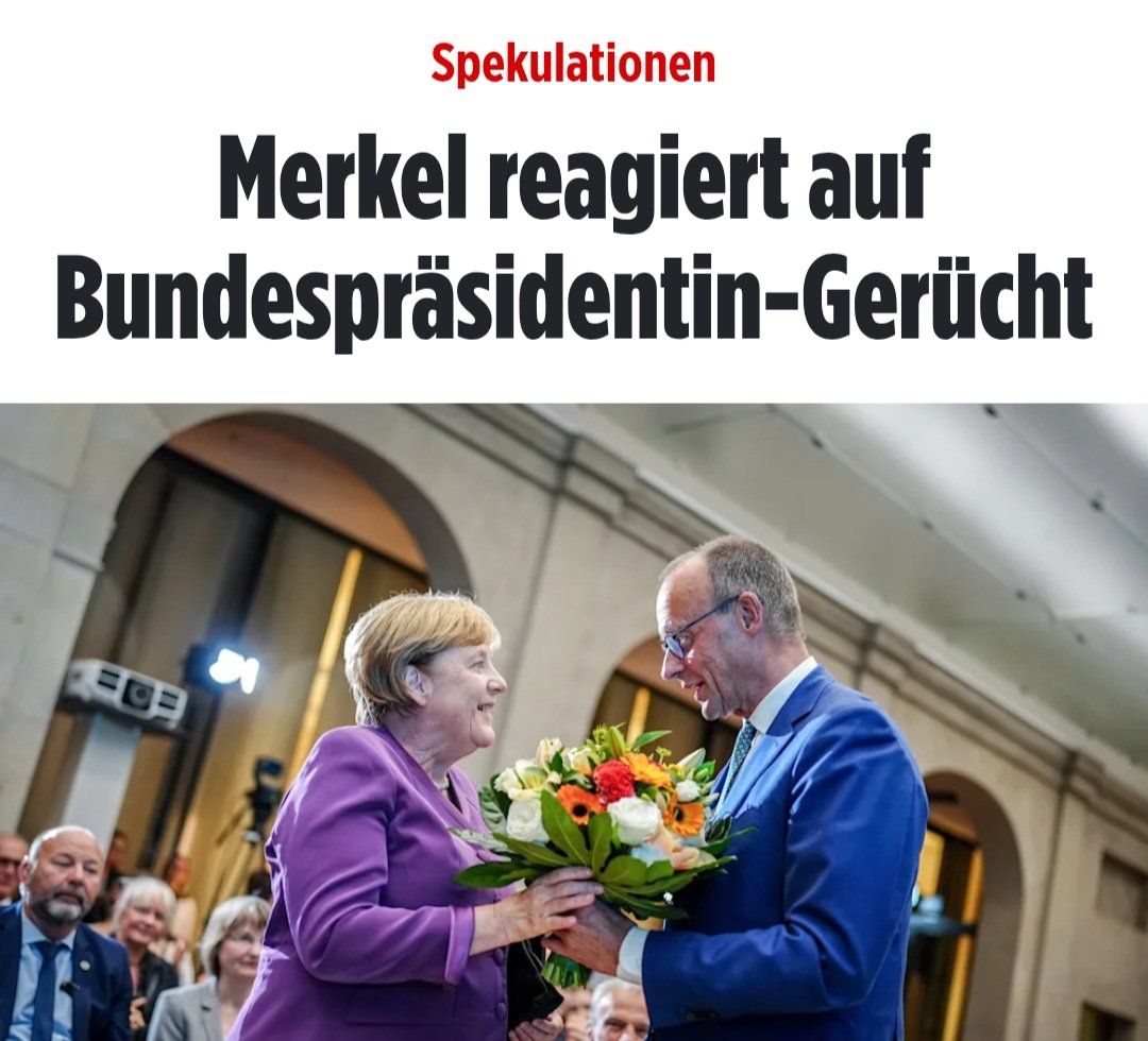 Für die Zerstörerin Deutschlands kommt wenn dann nur noch ein Amt in Frage: Häftlingssprecherin!
Handschellen müssen klicken. 

#Merkel #Bundespräsident