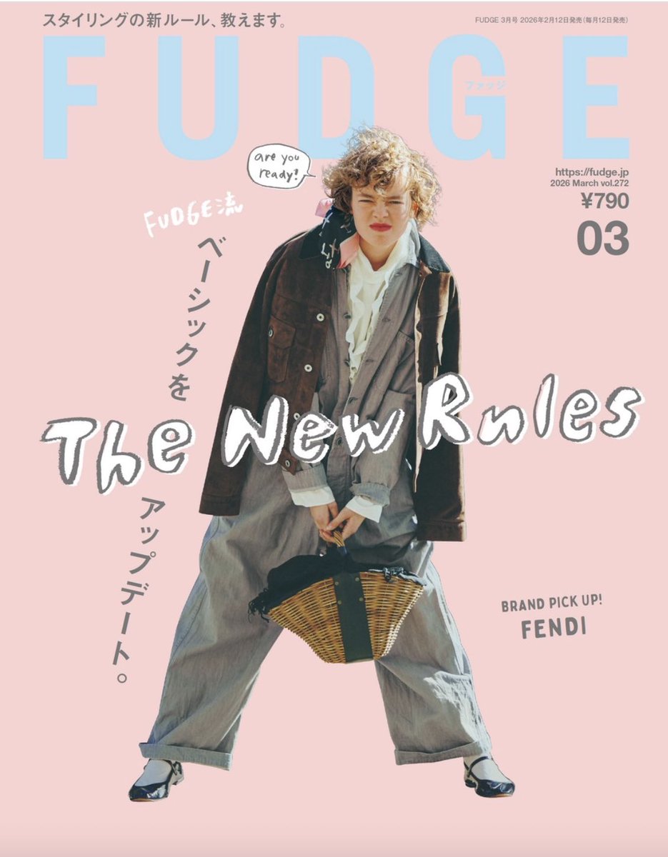FUDGE -ファッジ- (@FUDGE_magazine) / Posts / X