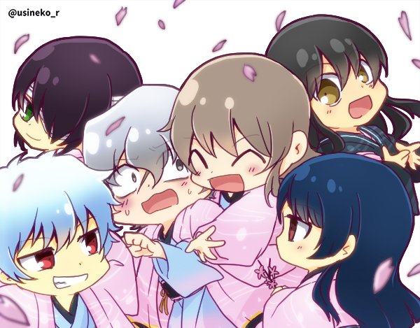 銀魂日和見まして！？
朧さんいました！
村塾組が勢揃いでしたよ！😭💕