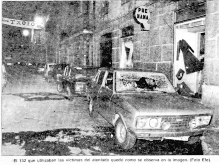 "Patricia estaba embarazada y era madre de 2 adolescentes de 14 y 15 años"
Dña Patricia Llanillo Borbolla acribillada a balazos junto a su marido en Tolosa por los cobardes de ETA

"Los tambores de los carnavales continuaron como si nada hubiera pasado"
mapadelolvido.wordpress.com/2012/02/12/pat…