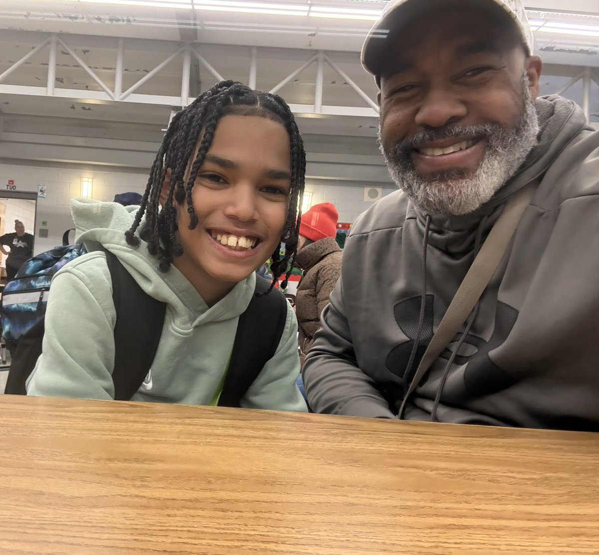 MarLovelace1's tweet image. Me and my bestie for "Father/Son" donut day this morning. Love this kid with all my being! 1/2 of my why. Don't ever stop being there whenever &amp;amp; however they need you. Nothing is more important! #ProudDad