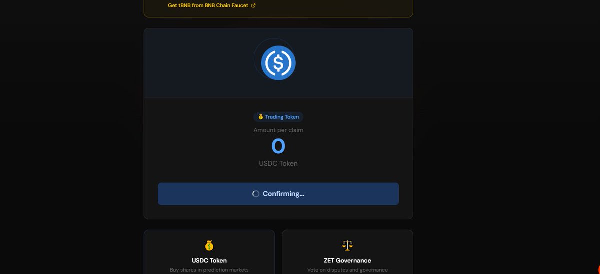 hey <a href="/Zetarium_/">Zetarium</a> claiming usdc fuacet is not working