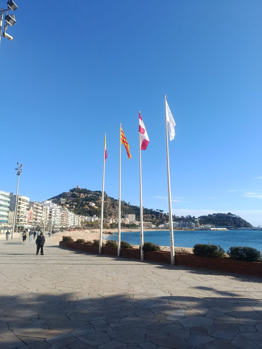 CMRinterina's tweet photo. Blanes, Costa Brava, coles e institutos cerrados, padres que no pueden ir a trabajar,toda Cataluña paralizada. 20 grados, ni una gota de aire. Pero como siempre en este país de 💩, no pasará nada, ni nadie tiene responsabilidad de nada. https://t.co/AzbGWqB86Y