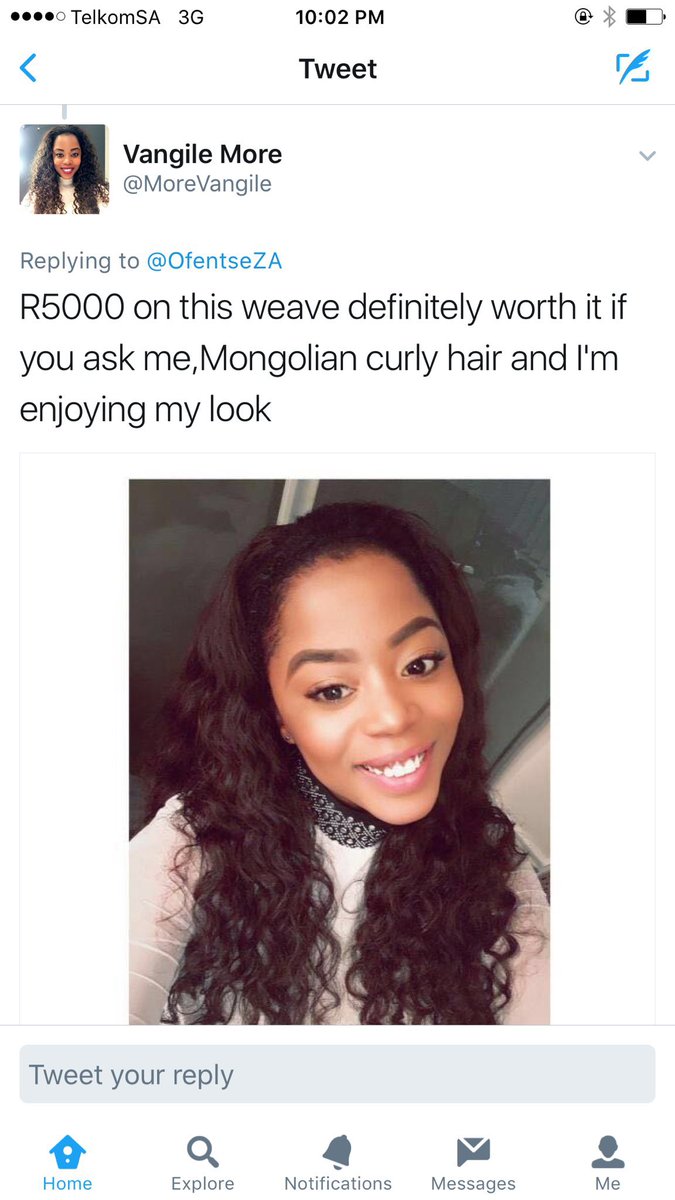 Portia Moemedi tweet media