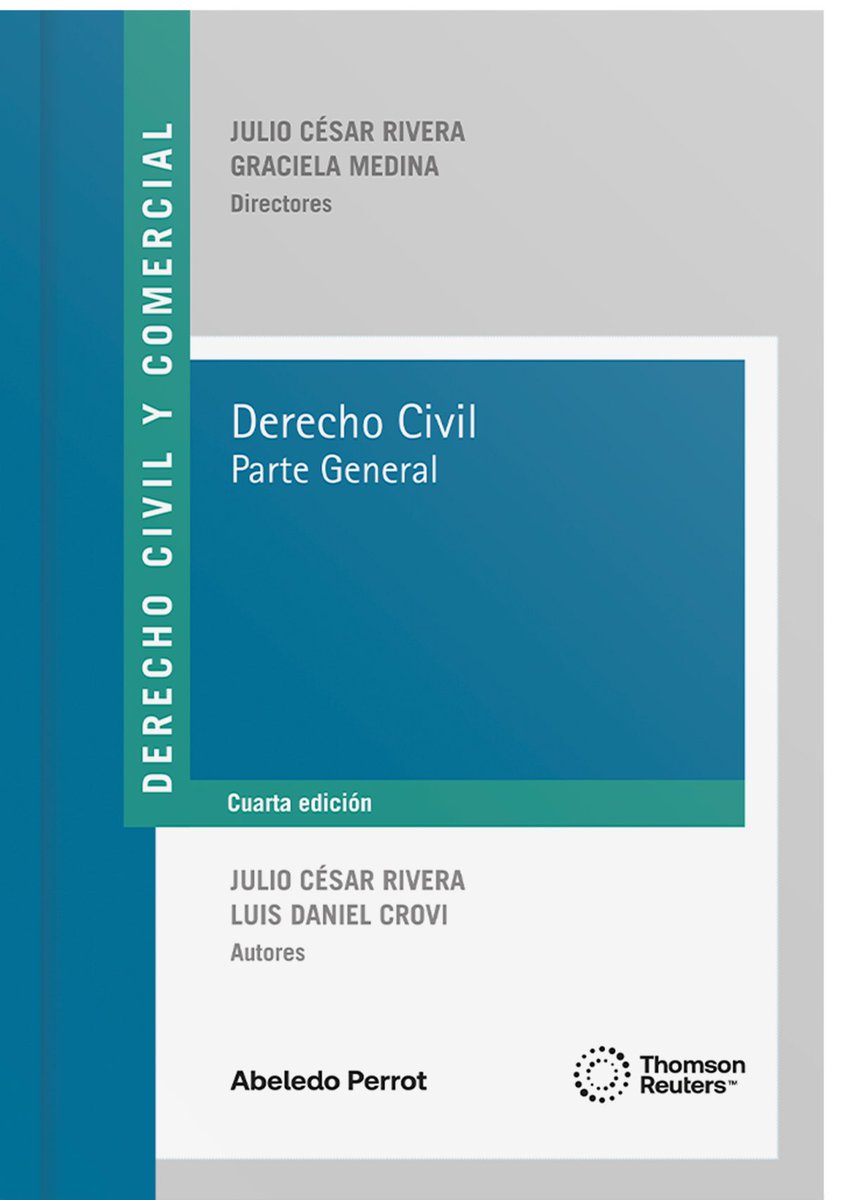 dcrovi_'s tweet photo. Acaba de salir la CUARTA edición actualizada de este exitoso libro. Gracias ⁦@marianamingione⁩ ⁦@fulviosan⁩ ⁦@LaLeyRedaccion⁩ https://t.co/G227jaZeik