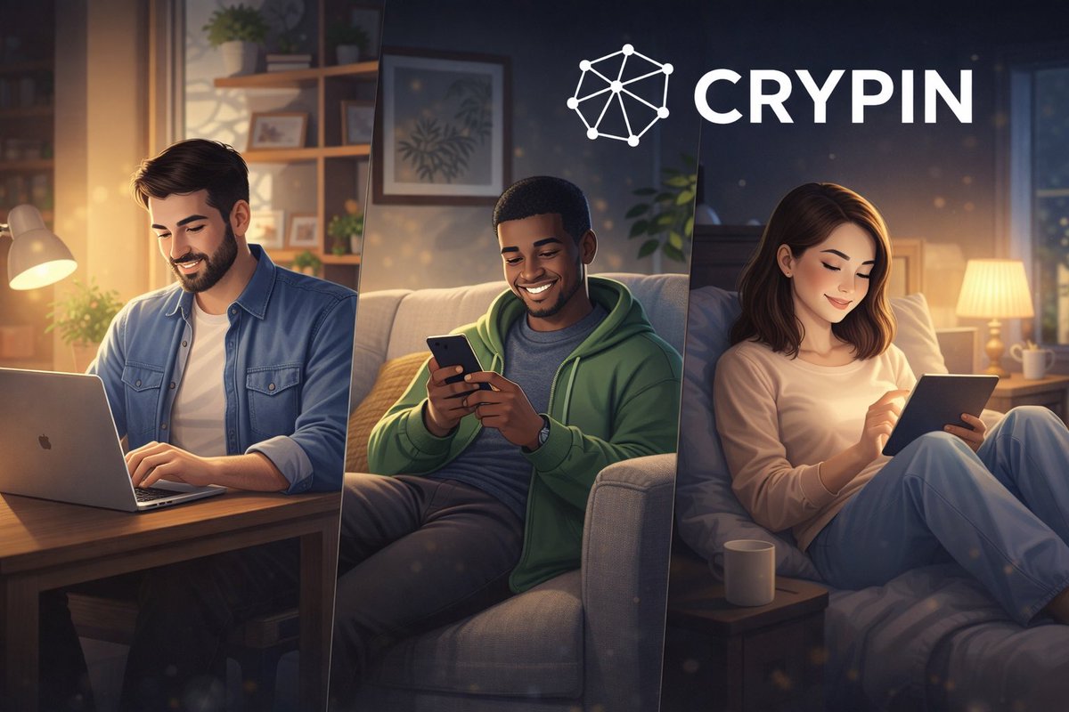 People create value online every single day.
CRYPIN is built to make sure that value doesn’t disappear.
From everyday activity to real ownership —
this is a smarter, fairer digital future. 💠
#CRYPIN