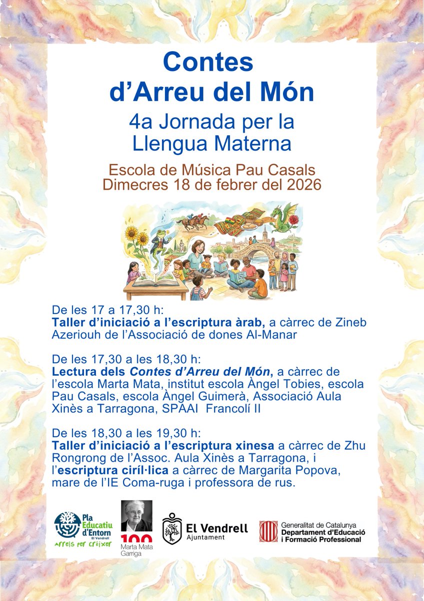 Pla Educatiu d'Entorn del Vendrell tweet media