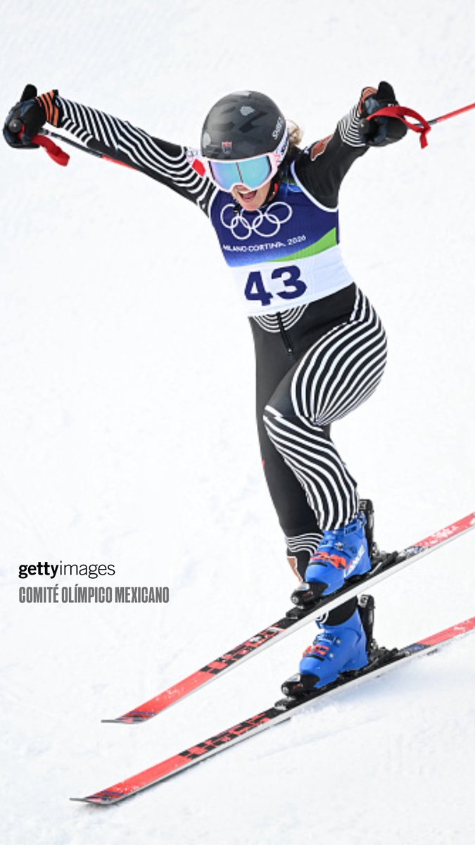 ¡HISTÓRICO! 🇲🇽
Séptimos Juegos Olímpicos. Mismo espíritu indomable. ❄️
Sarah Schleper firma 1:31.37 en el Súper G y finaliza en la posición 26 en Milano-Cortina 2026, escribiendo otra página histórica para México.
Su legado no solo se mide en resultados, sino en la inspiración