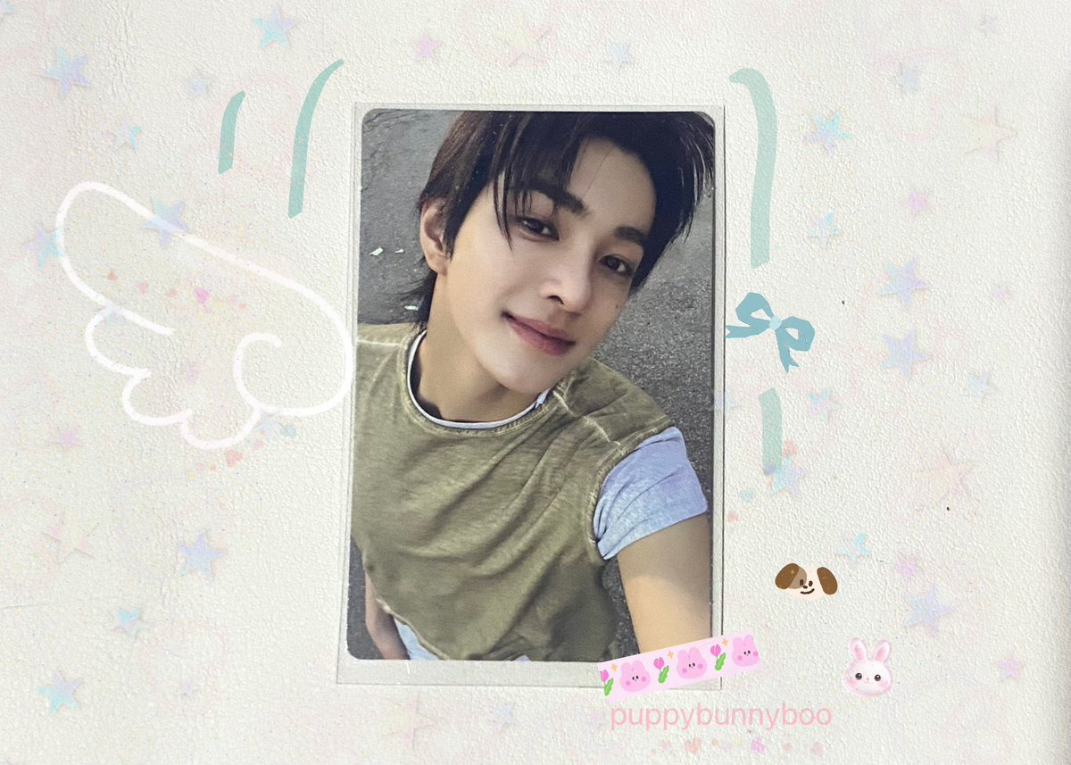 puppybunnyboo's tweet photo. kindly rt  — ♡ .ᐟ 
เนื่องในวันเกิดน้องกอนโฮ 🐶 🐰ིྀ 🪽💝

แจกให้ชาว #coer 1 คนคับ  💪🏼

♡  การ์ดน้องกอนโฮจากบั้ม Scene2 

♡  ค่าขนม 142฿ 💸🍫✨

♡  rt ทวิตนี้ 

♡  สุ่ม 14/2  ส่งฟรีฮะะะ 🤍

#KEONHO #건호 #CORTIS https://t.co/ahoVaXhLek