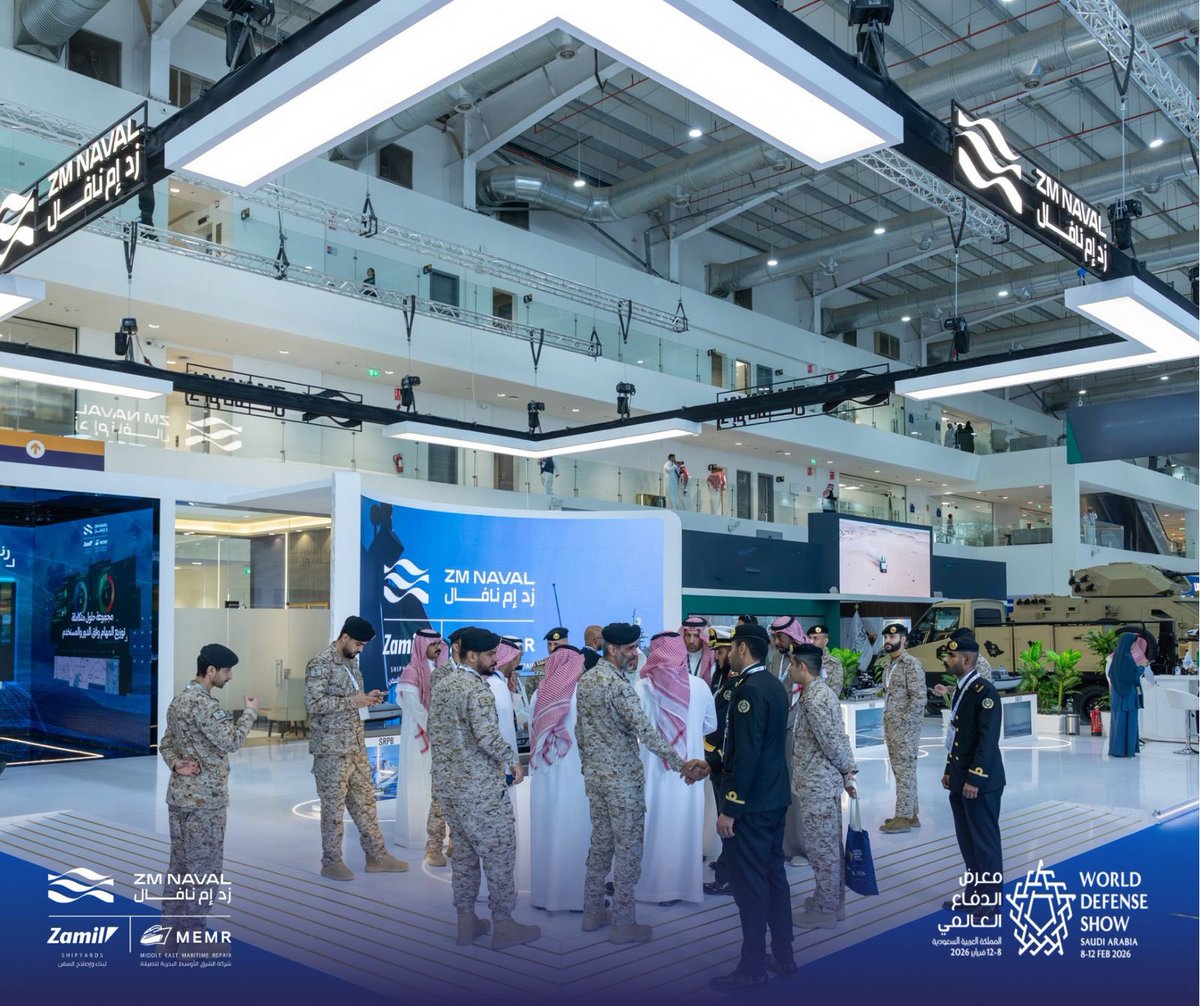 MEMRcomsa's tweet photo. نتشرف بزيارتكم لنا في #معرض_الدفاع_العالمي_2026
تفضلوا بزيارة جناحنا في القاعة 2 – جناح رقم C9

Find  @ZM_Naval at #WDS2026
We look forward to your visit
 at Hall 2, Stand No. C9

#الشرق_الأوسط_البحرية_للصيانة
#الزامل_لبناء_وإصلاح_السفن https://t.co/fsRor7Zoe7