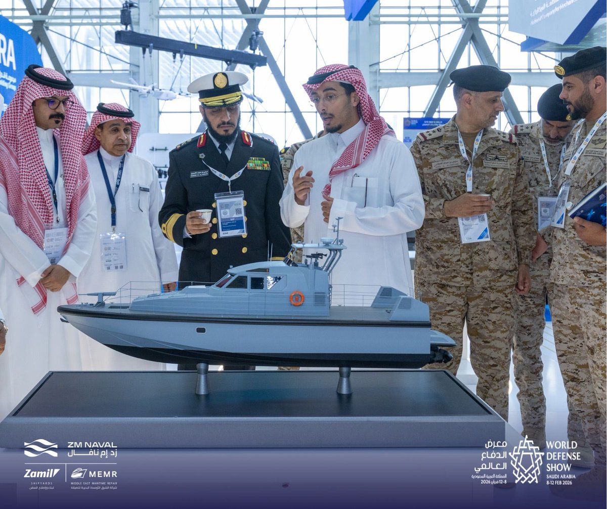 نتشرف بزيارتكم لنا في #معرض_الدفاع_العالمي_2026
تفضلوا بزيارة جناحنا في القاعة 2 – جناح رقم C9

Find  <a href="/ZM_Naval/">ZM Naval</a> at #WDS2026
We look forward to your visit
 at Hall 2, Stand No. C9

#الشرق_الأوسط_البحرية_للصيانة
#الزامل_لبناء_وإصلاح_السفن