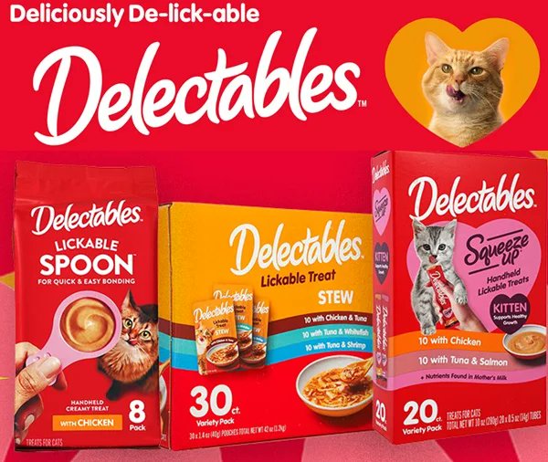 DailyDealBuster's tweet image. Feb 12 – 30 Percent Savings on Delectables Cat Treats 🐱
Save on squeeze-up purees, bisque pouches &amp;amp; more — plus extra savings on MeowLuv treats.
👉 dailydealbusters.com/30-percent-sav…

#CatTreats #PetSavings #DailyDealBusters #CatParents