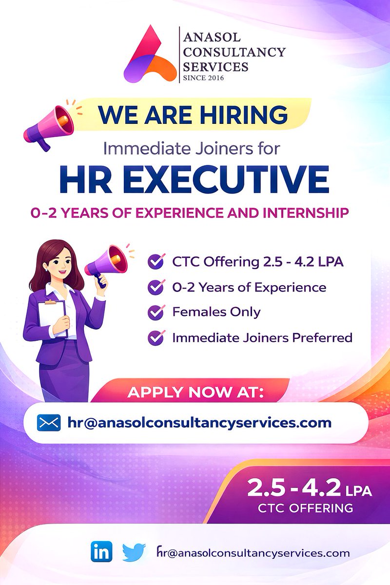 Anasol Consultancy Services Private Limited tweet media