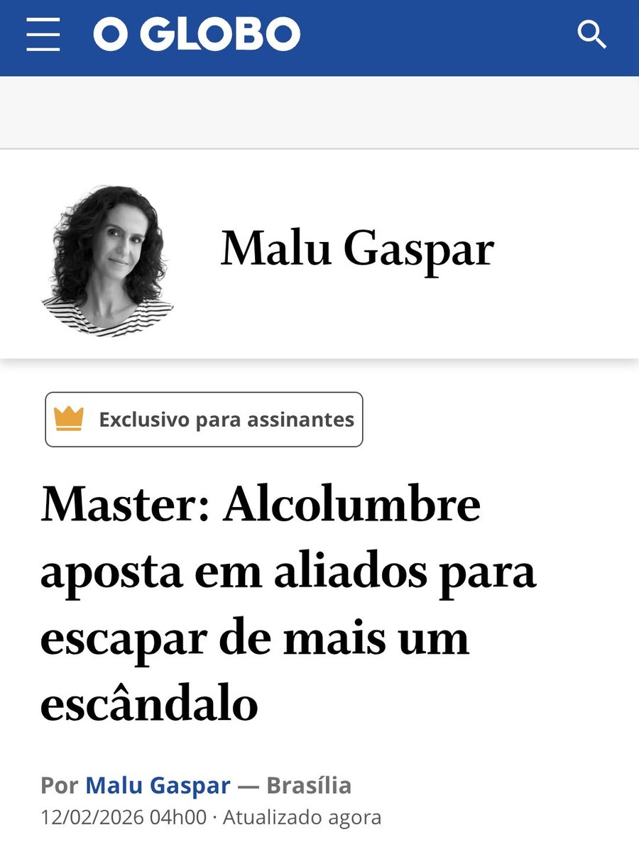 paulodetarsog's tweet image. Alcolumbre está envolto na lama até o pescoço.

O Senado precisa retirá-lo do cargo que ocupa.