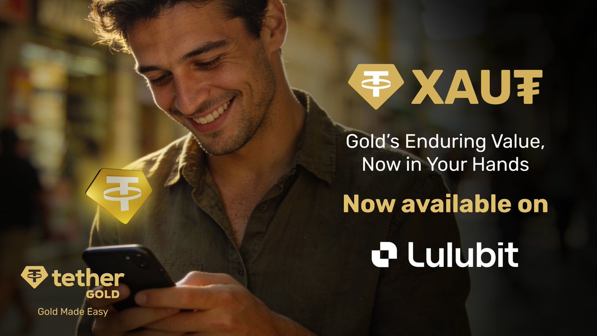 Tether Gold tweet media