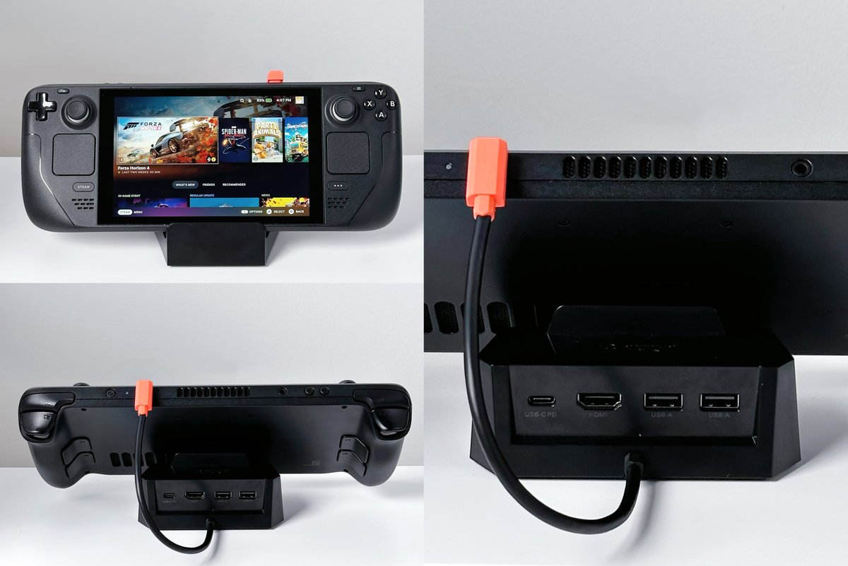 jsauxofficial's tweet photo. Steam Deck is 4 years old.
The problems didn’t show up overnight —
they showed up slowly.

🔋 Battery anxiety on the go
💥 Screen protectors are cracked
🖥  Desk setups that feel expensive and overkill

We can’t speed up Steam Deck 2. 
But we can take better care of the one you already have.

• Double-Decker Travel Supply Case — charge inside the case & smarter carry 🔋
• AR Screen Protector — clearer visuals in gameplay ✨
• 5-in-1 Dock Station — easier display and desk setup 🔌

🔗https://t.co/kQws2hc0wp